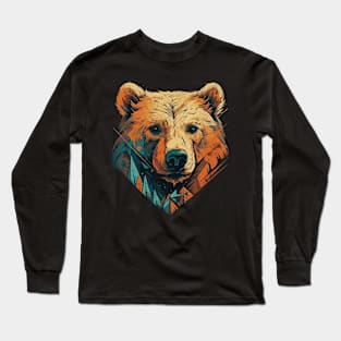 Boho bear Long Sleeve T-Shirt